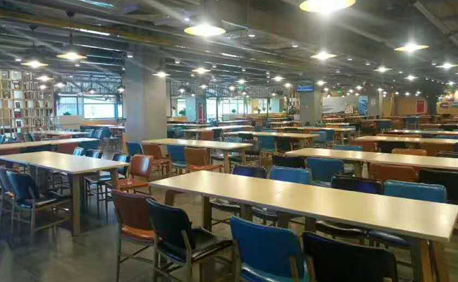 成都英特尔职工食堂榴莲网站视频设备图片,餐厅图