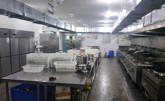 攀枝花国际康养学院学校食堂榴莲网站视频设备工程图2