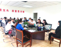 2017年5月榴莲视频APP在线观看榴莲网站视频设备公司员工培训会顺利举行