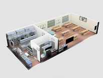 餐饮厨具公司告诉你快餐店榴莲网站视频功能区如何设计